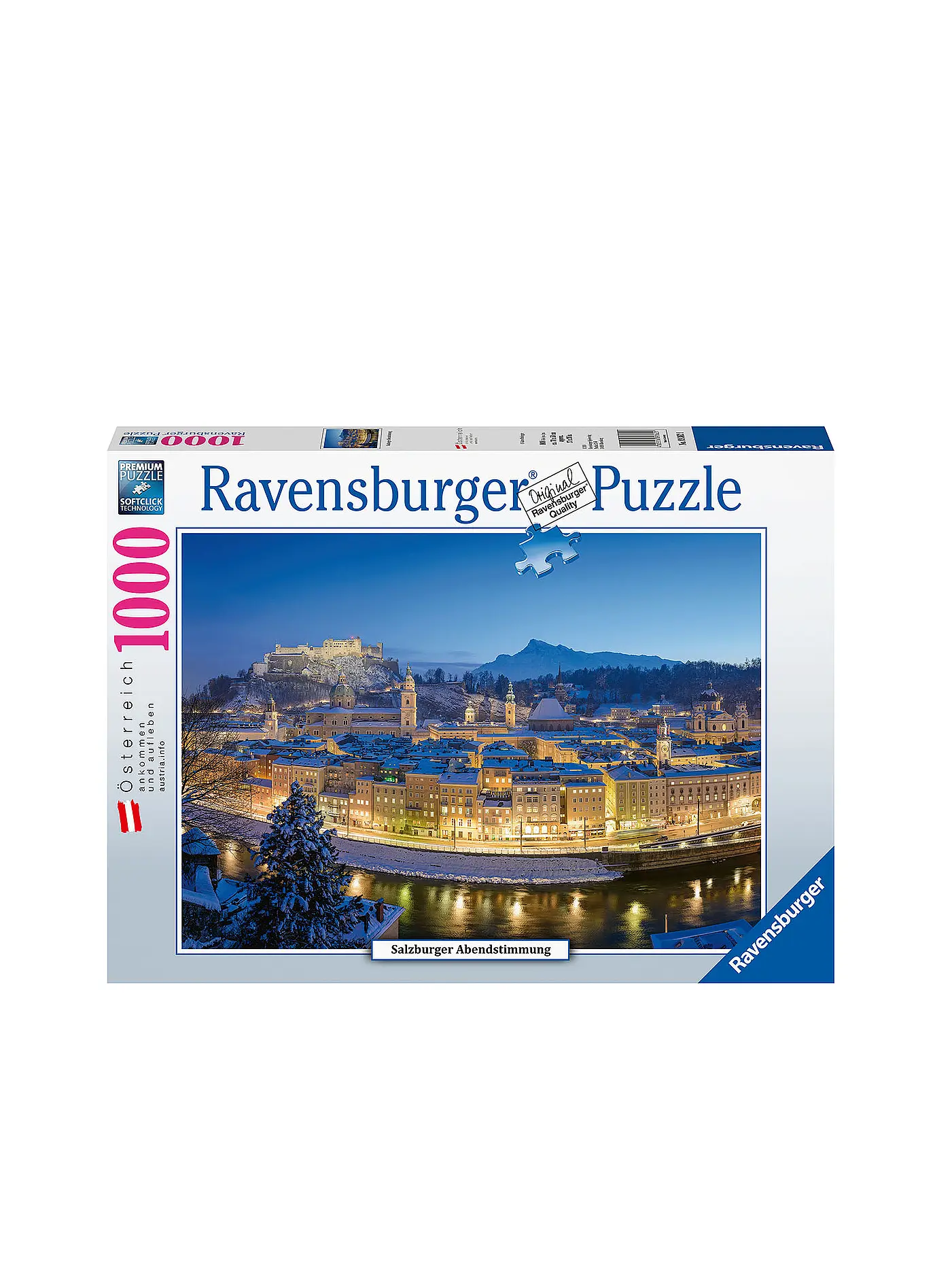 RAVENSBURGER | Puzzle - Salzburger Abendstimmung 1000 Teile | 